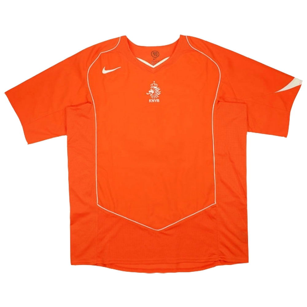 Holland 2004-05 Home Shirt ((Very Good) XXL) (Your Name)
