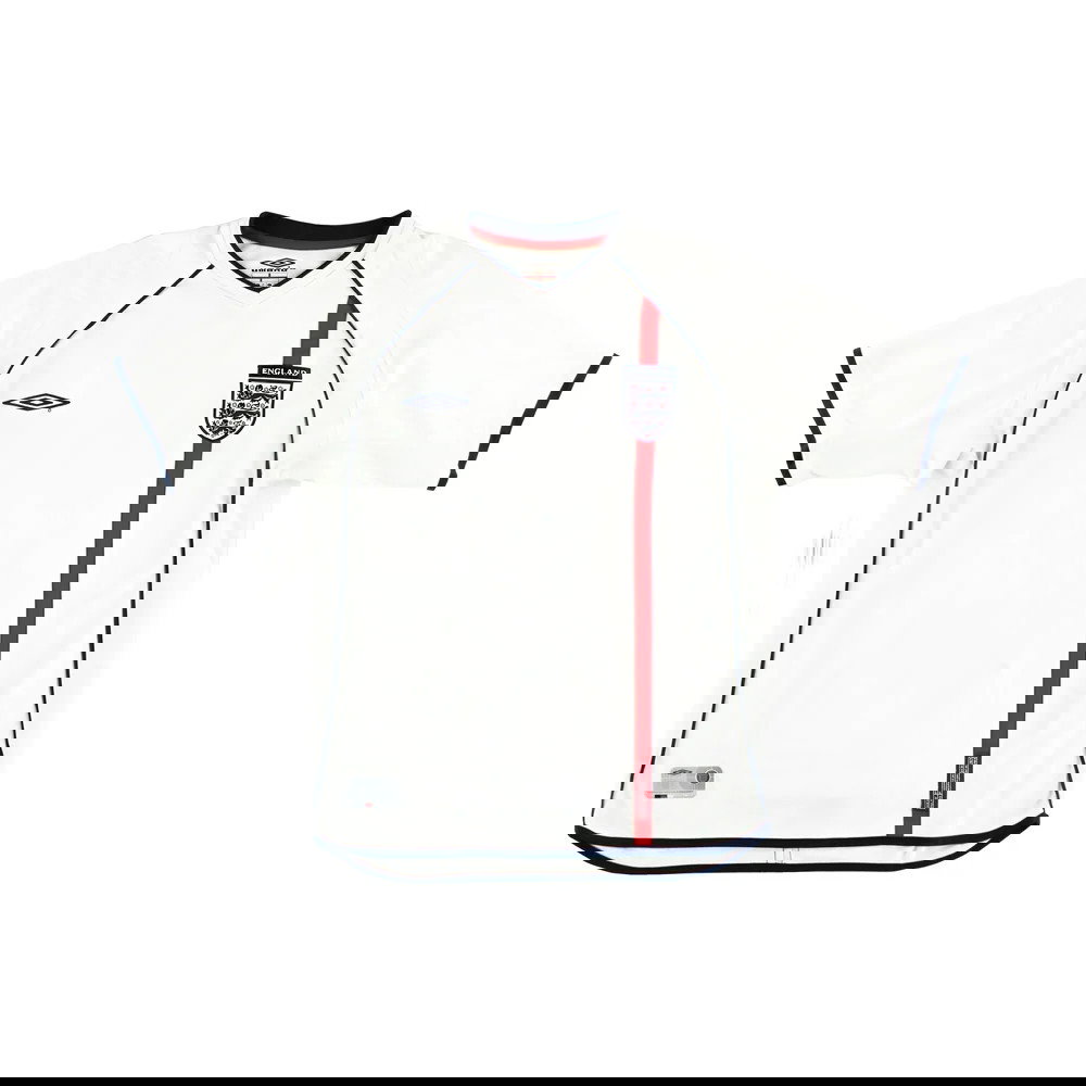 England 2001-03 Home Shirt (XL) (Very Good) (LAMPARD 8)