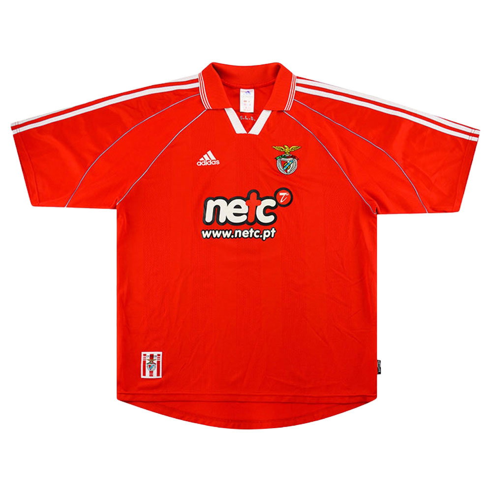 Benfica 2000-01 Home Shirt (Excellent) (EUSEBIO 10)