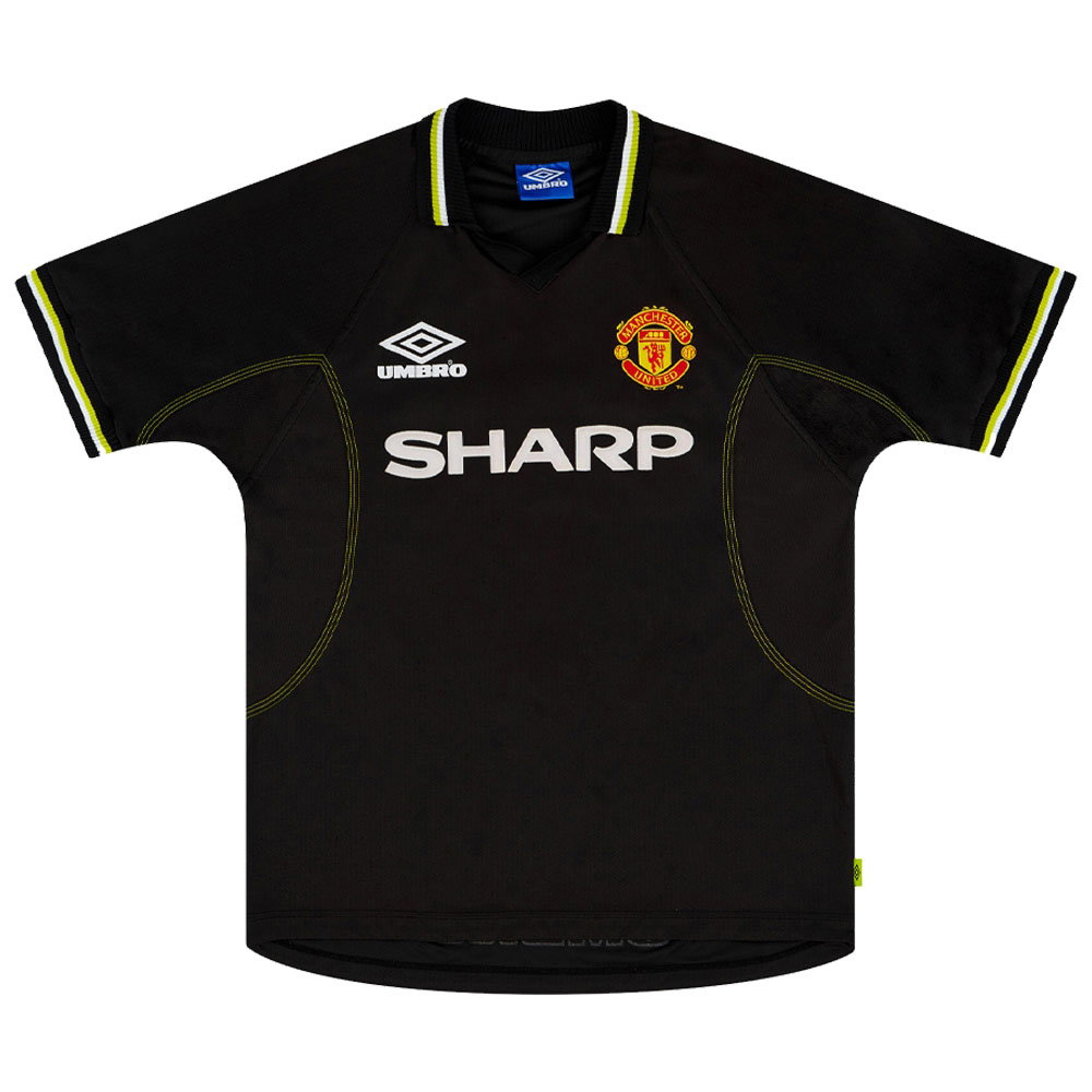 Manchester United 1998-99 Third Shirt (XL) (Excellent) (Beckham 7)