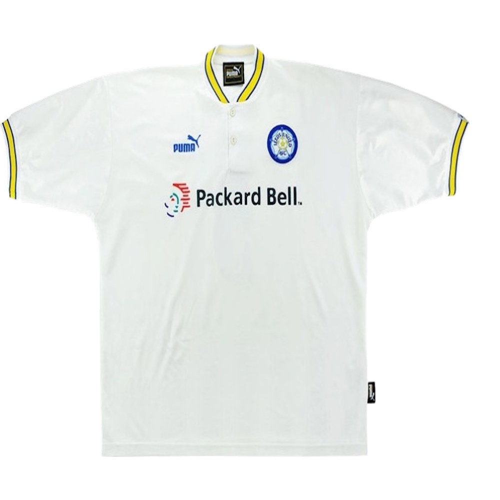 Leeds United 1996-99 Home Shirt (M) (Excellent) (Savage 14)