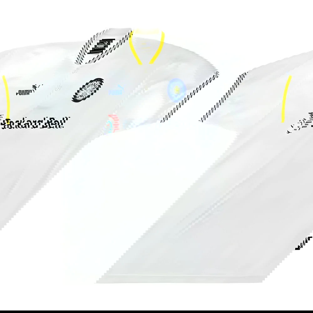 Leeds United 1996-99 Home Shirt (M) (Excellent) (Savage 14)