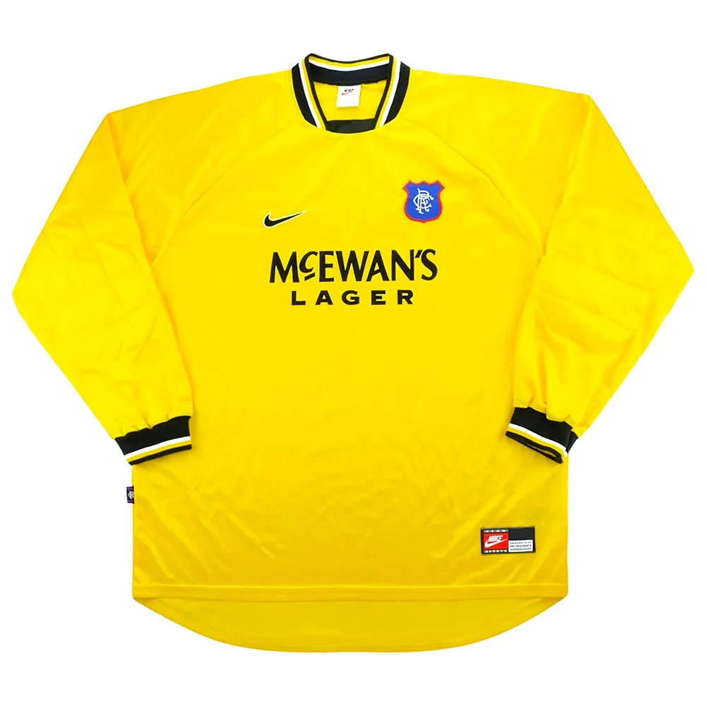 Rangers 1997-99 Goalkeeper Shirt (M) (Very Good)