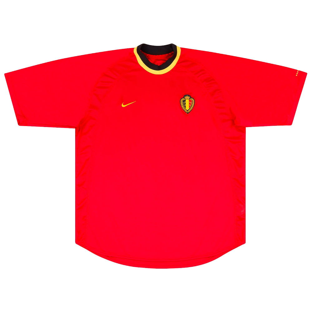Belgium 2000-02 Home (Excellent) (Staelens 4)