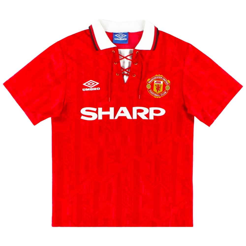 Manchester United 1992-94 Home (XXL) (Excellent) (Hughes 10)