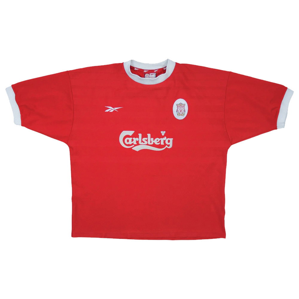 Liverpool 1998-00 Home Shirt (L) (Excellent) (CARRAGHER 23)