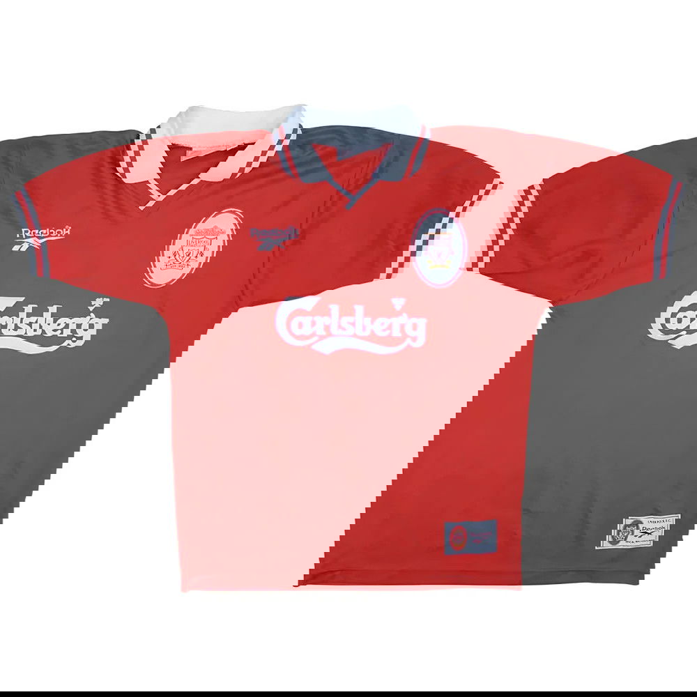 Liverpool 1996-98 Home Shirt (XL) Riedle #13 (Excellent)