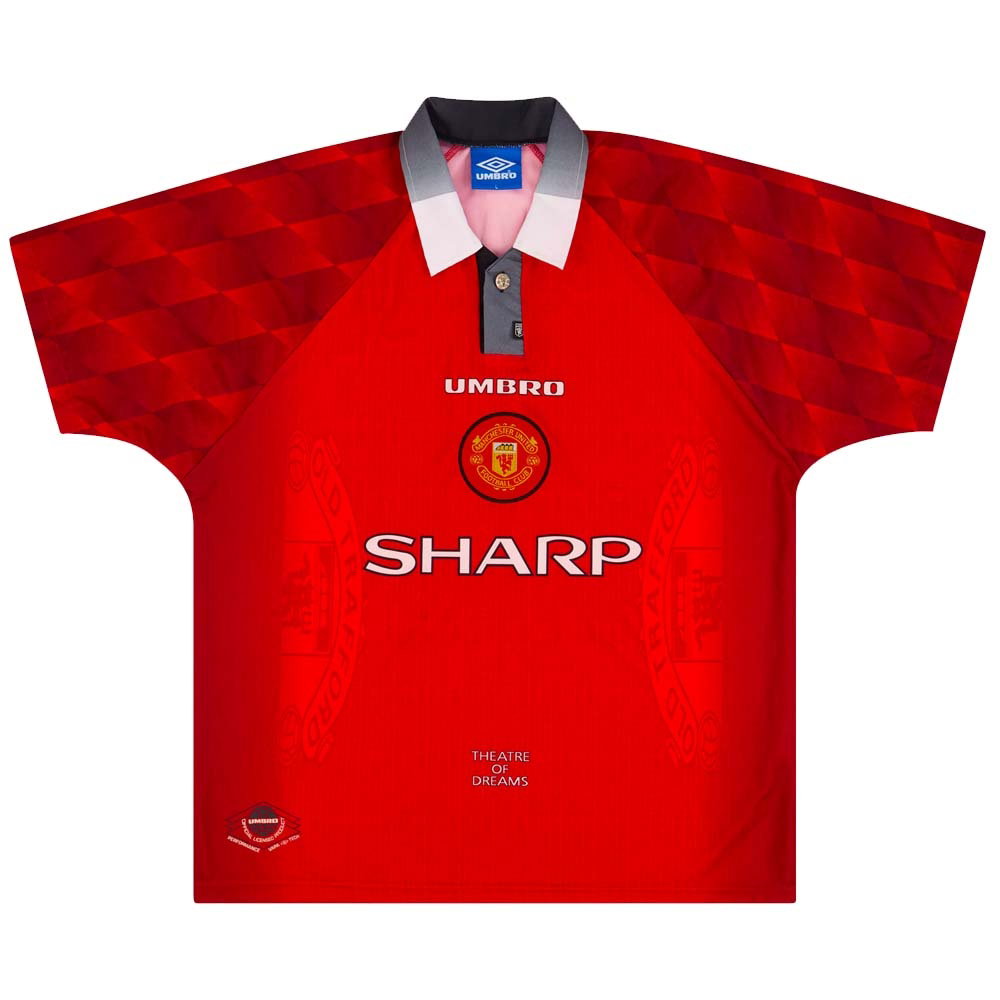 Manchester United 1996-98 Home (M) (Very Good) (Keane 16)