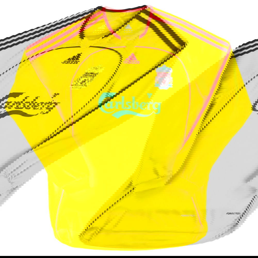 Liverpool 2006-07 Long Sleeve Away Shirt (XL) Fowler #9 (Very Good)