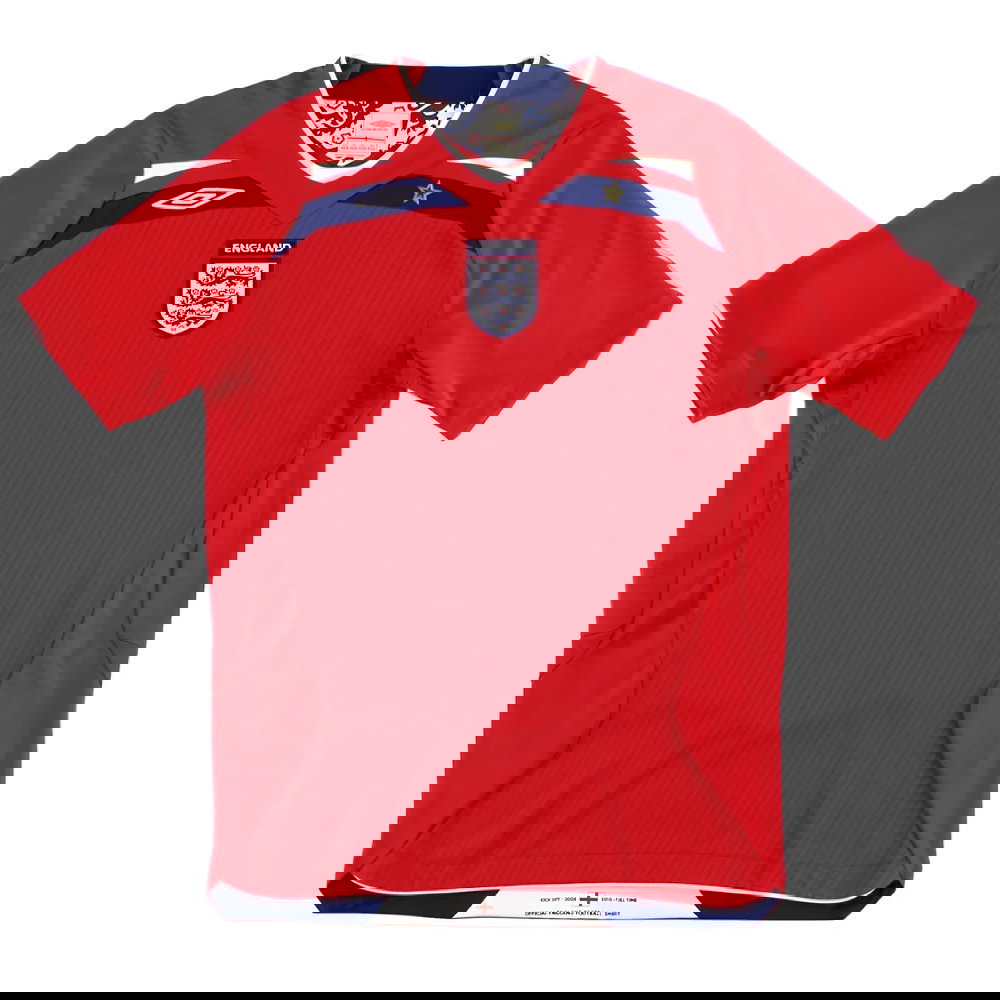 England 2008-10 Away Shirt (Very Good) (Hurst 10)