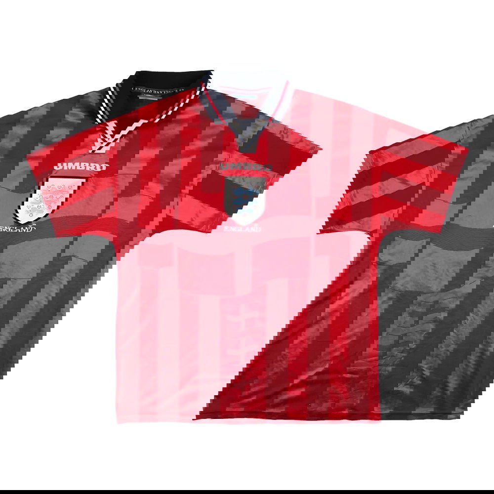 England 1998-99 Away Shirt (XL) (Excellent) (FERDINAND 19)