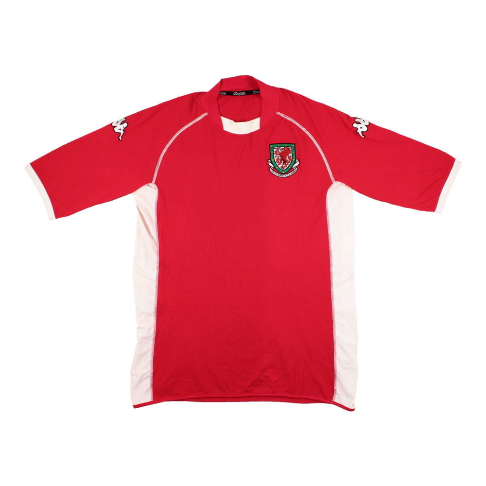 Wales 2002-03 Home Shirt ((Very Good) M) (Your Name)