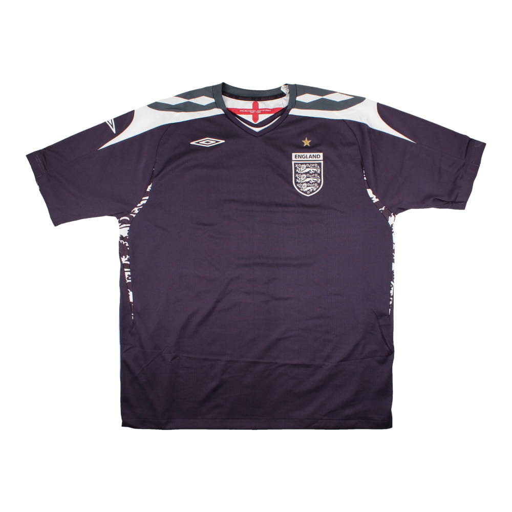 England 2007-08 GK Shirt ((Excellent) XXL) (Your Name)