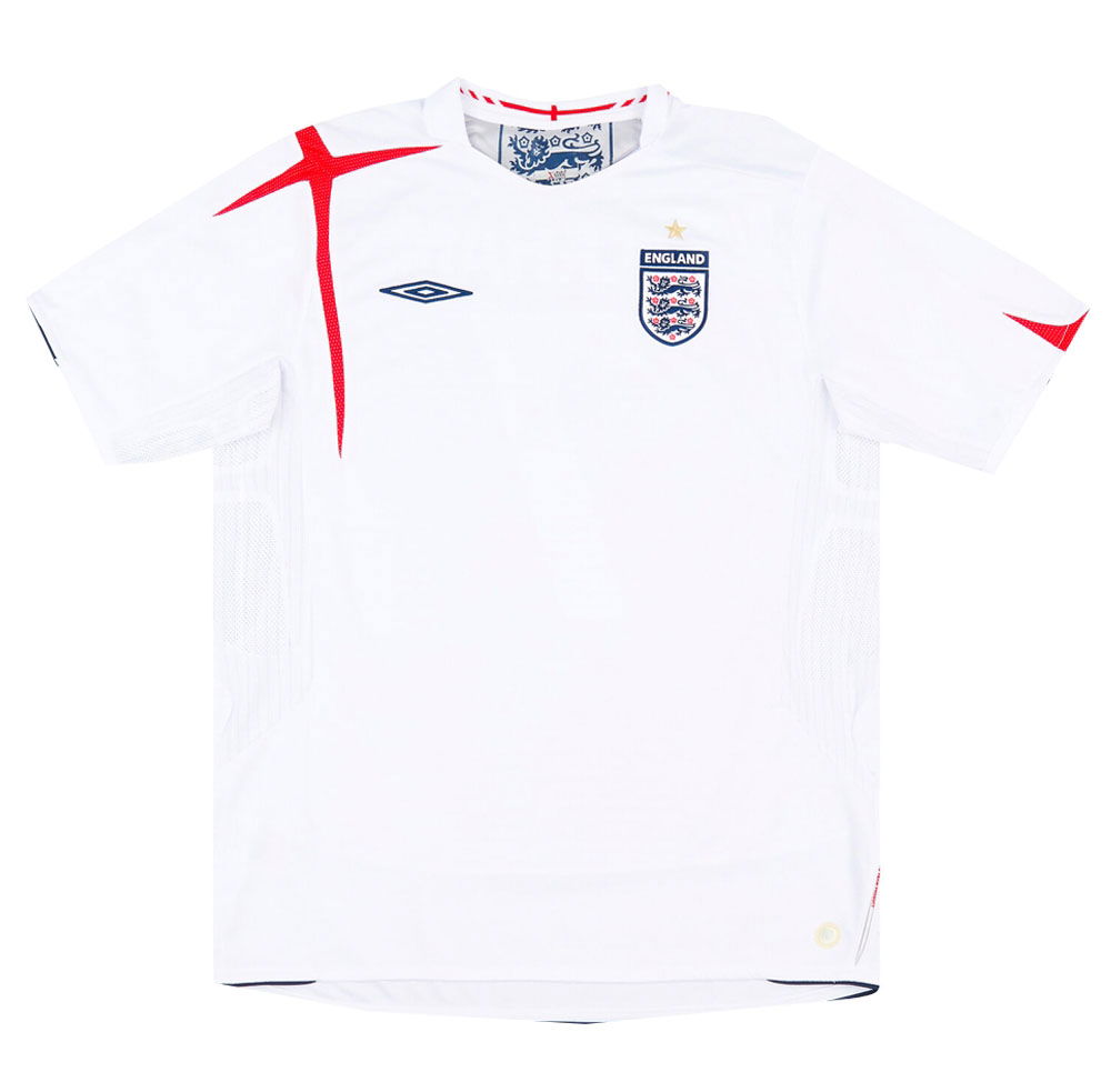 England 2005-07 Home Shirt (M) (Very Good) (Hurst 10)