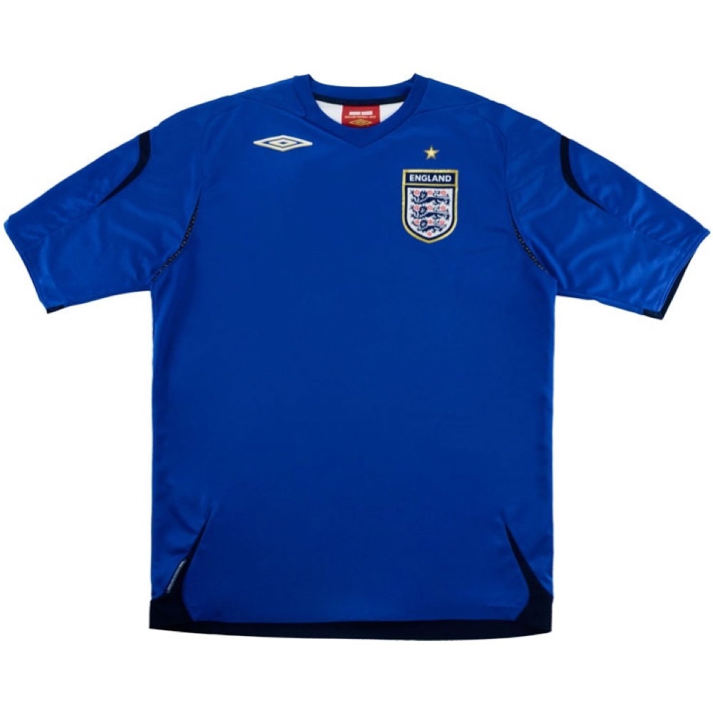 England 2006-08 Goalkeeper Shirt (M) (Excellent) (Robinson 1)