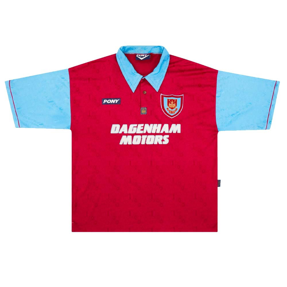 West Ham 1995-97 Home Shirt (XXL) (Mint) (Lampard 26)