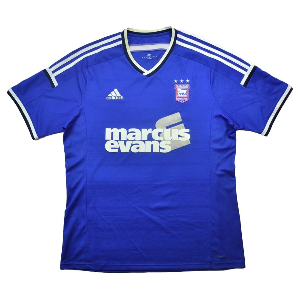 Ipswich Town 2017-18 Home Shirt ((Very Good) XXL) (Webster 5)