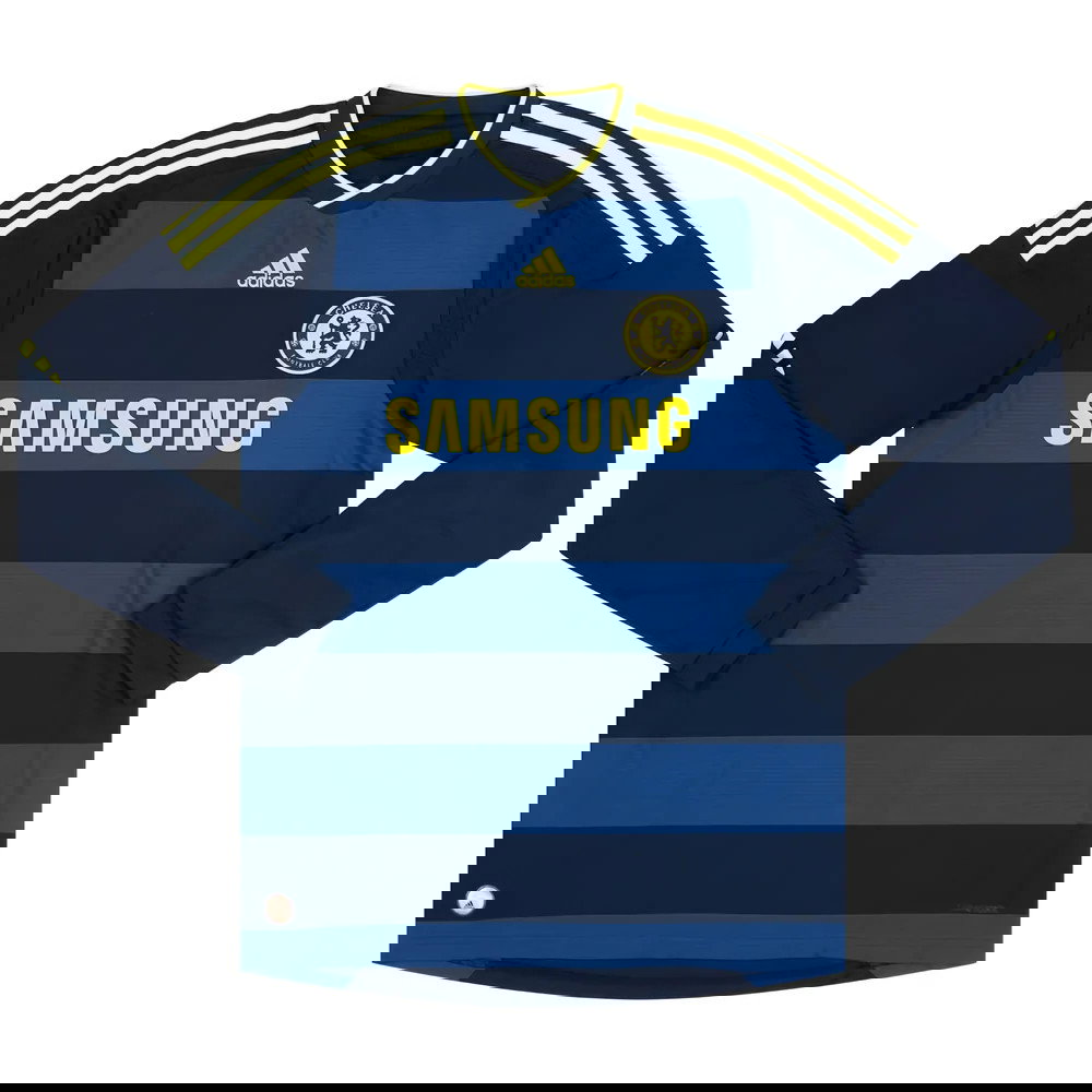 Chelsea 2009-10 Long Sleeve Away Shirt (Excellent) (Ballack 13)
