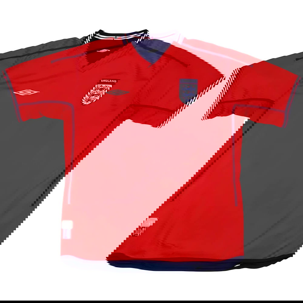 England 2002-04 Away Shirt (XL) (Excellent) (A. Cole 3)