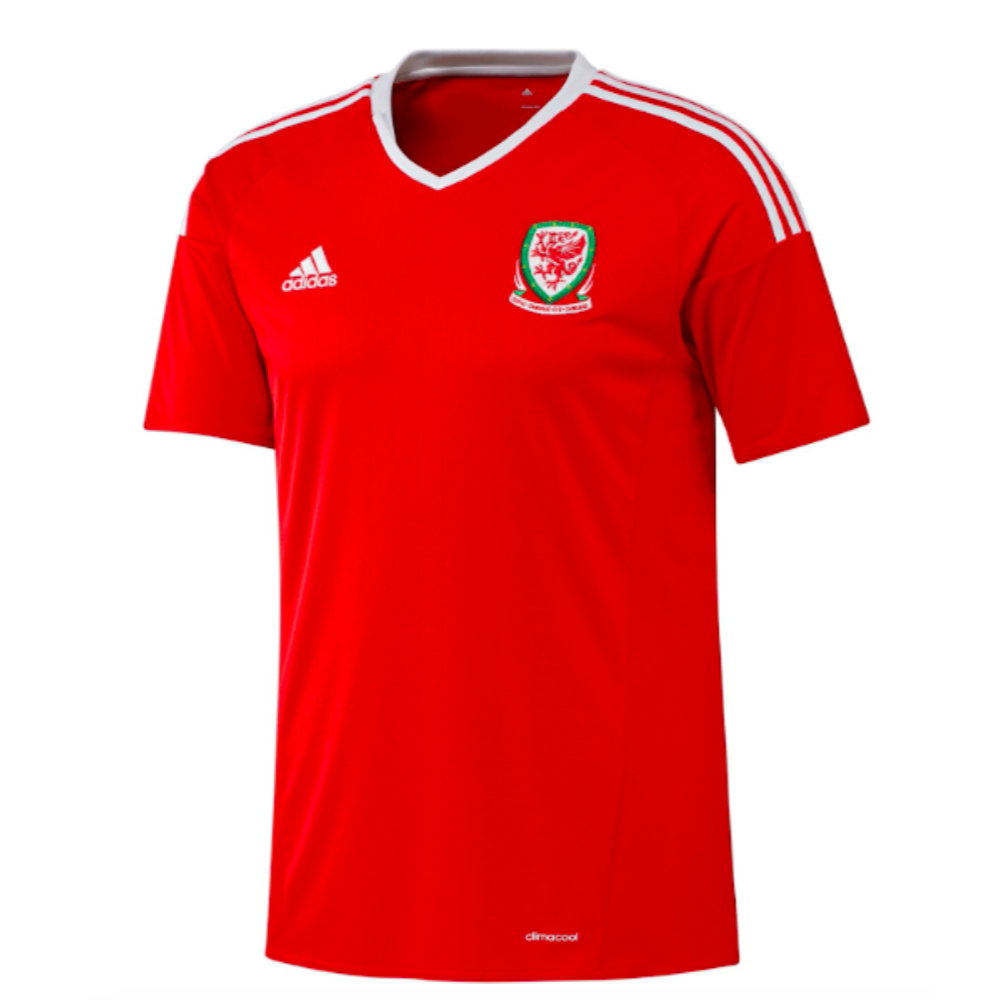 Wales 2016-2017 Home Shirt (S) (Excellent) (Allen 7)