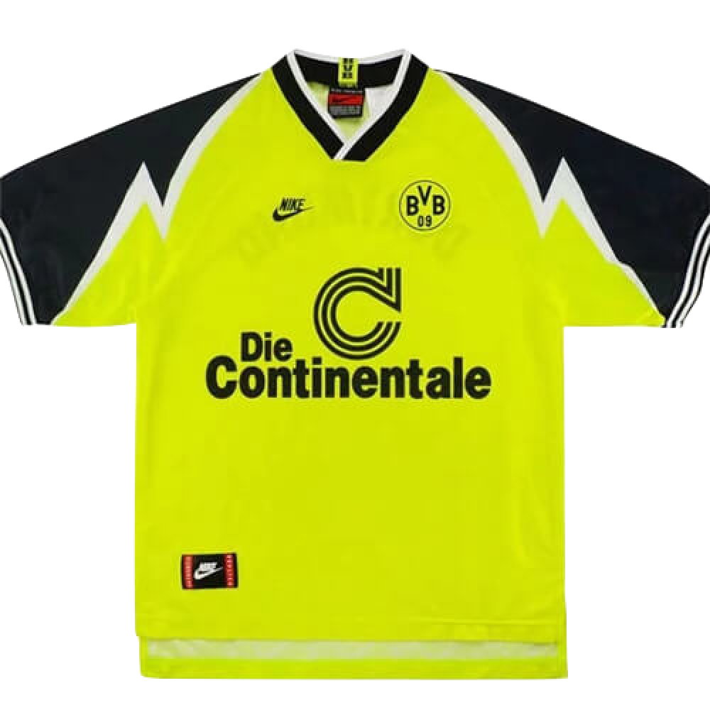 Borussia Dortmund 1995-96 Home Shirt (XS) (Excellent) (Sammer 6)