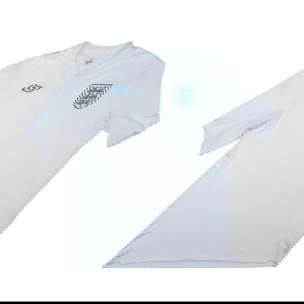 England 2011-12 Home Shirt (XL) (Fair) (BECKHAM 7)