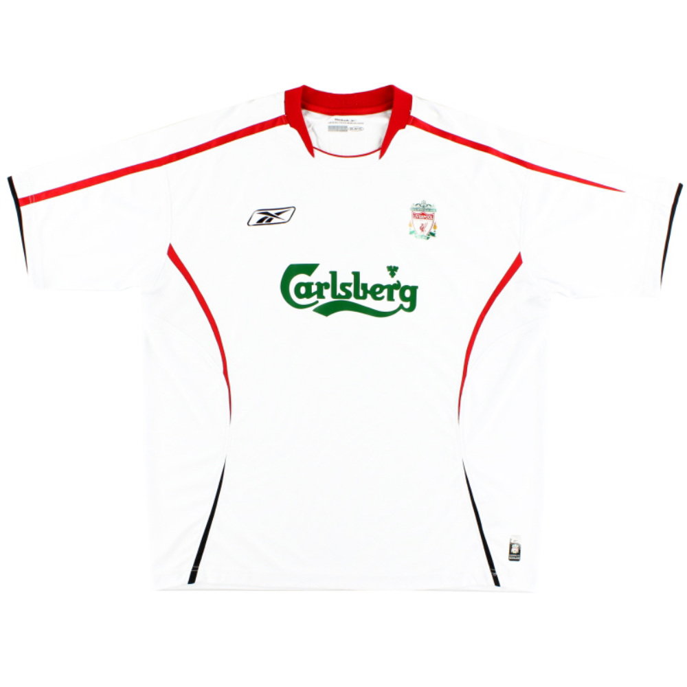 Liverpool 2005-06 Away Shirt (2XL) (Very Good) (GERRARD 8)