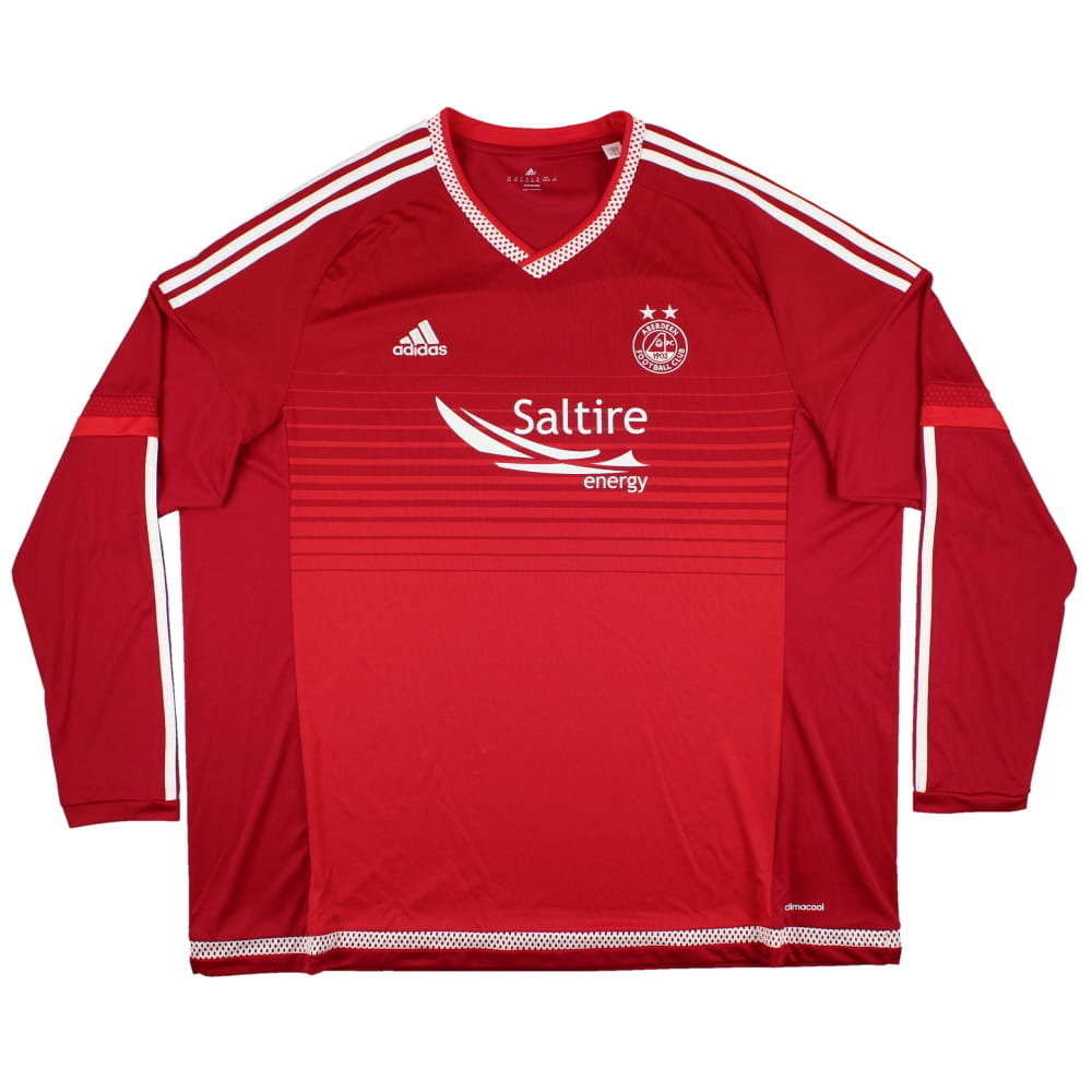 Aberdeen 2015-2016 Home Long Sleeve (3XL) (Excellent) (Robson 15)