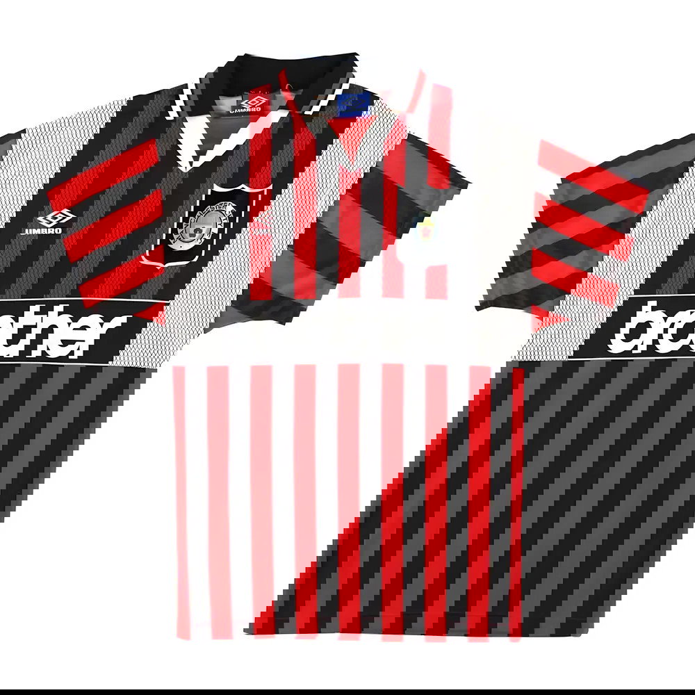 man City 1994-1996 Away Shirt (XL) (Excellent) (DE BRUYNE 17)