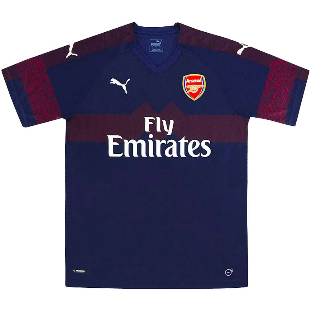 Arsenal 2018-19 Away Shirt (S) (Excellent) (Mertesacker 4)