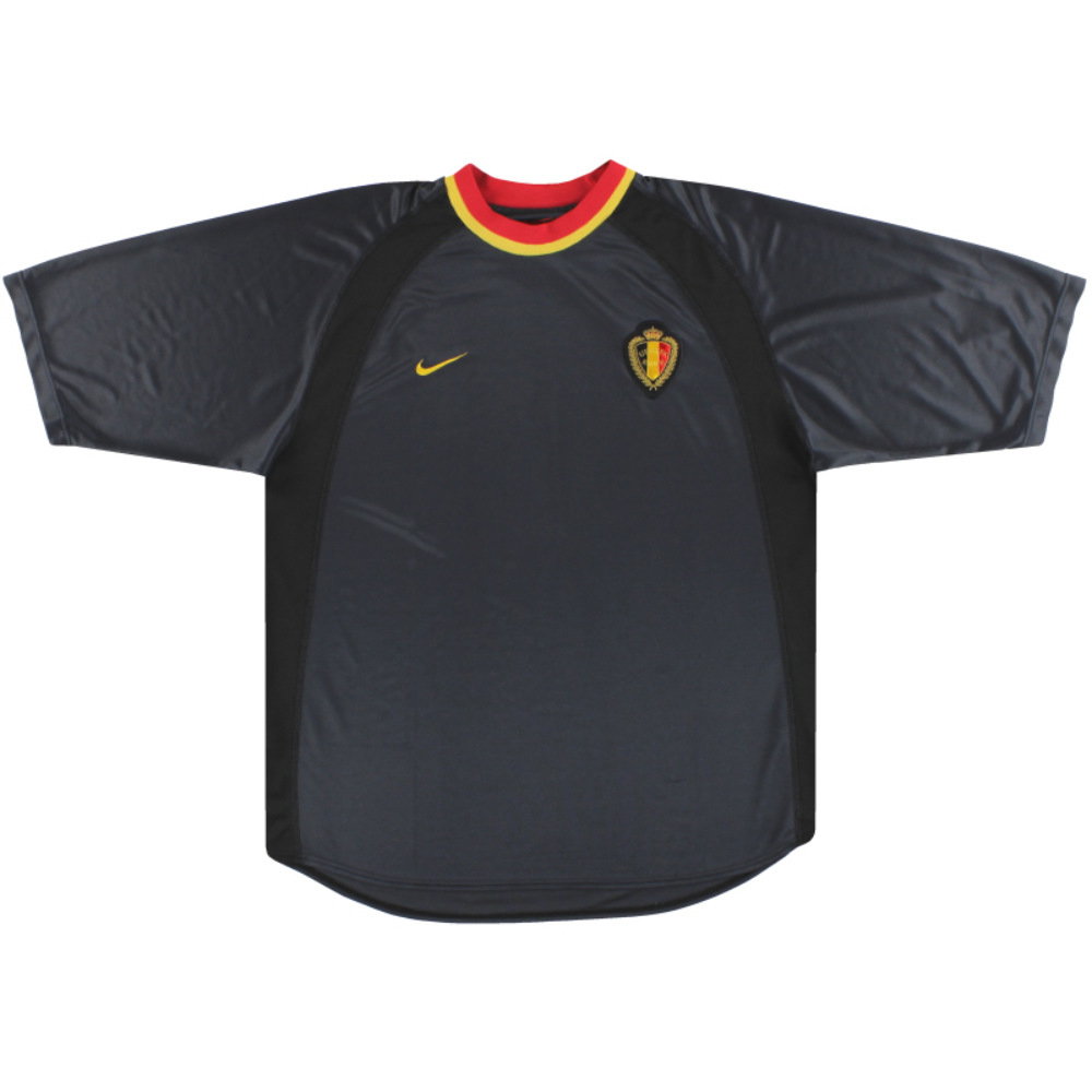 Belgium 2000-02 Away Shirt (XL) (Very Good) (Mpenza 9)