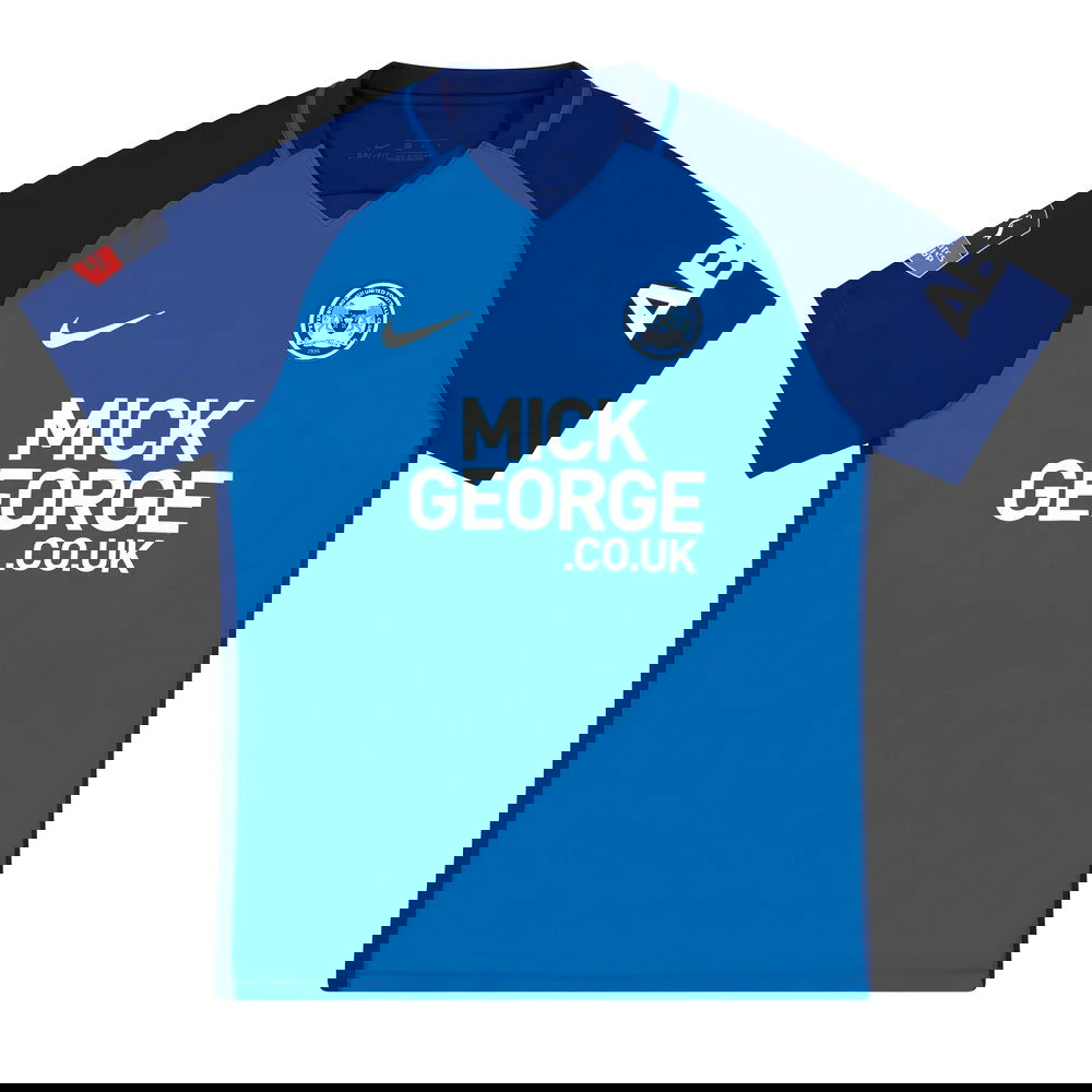 Peterborough United 2017-18 Home Shirt (M) (Excellent) (Hughes 3)