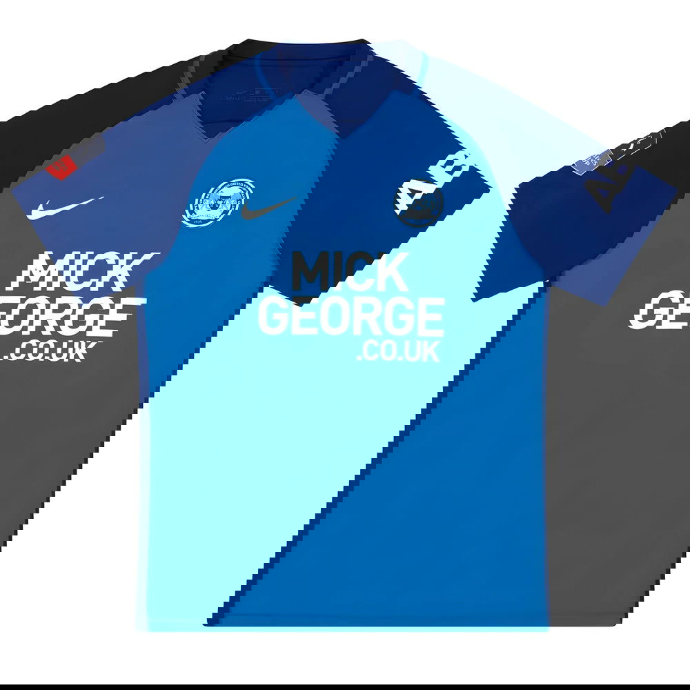 Peterborough United 2017-18 Home Shirt (M) (Excellent) (Hughes 3)