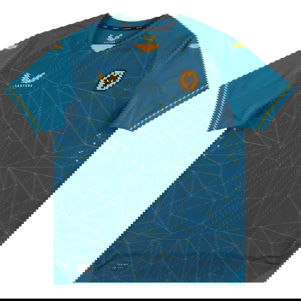 Wolves 2022-23 Pro Away Shirt (Sponsorless) (L) Neto #7 (Excellent)