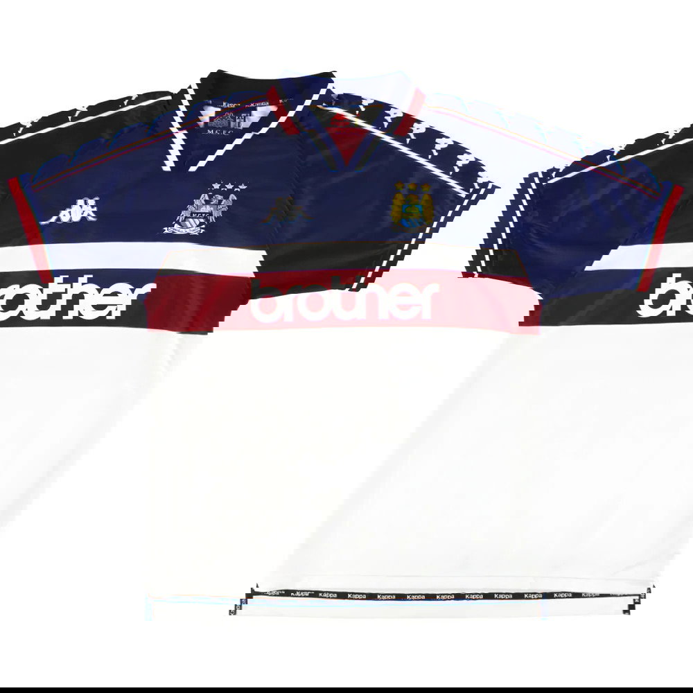 Manchester City 1997-98 Away Shirt (XL) (Good) (Edghill 3)