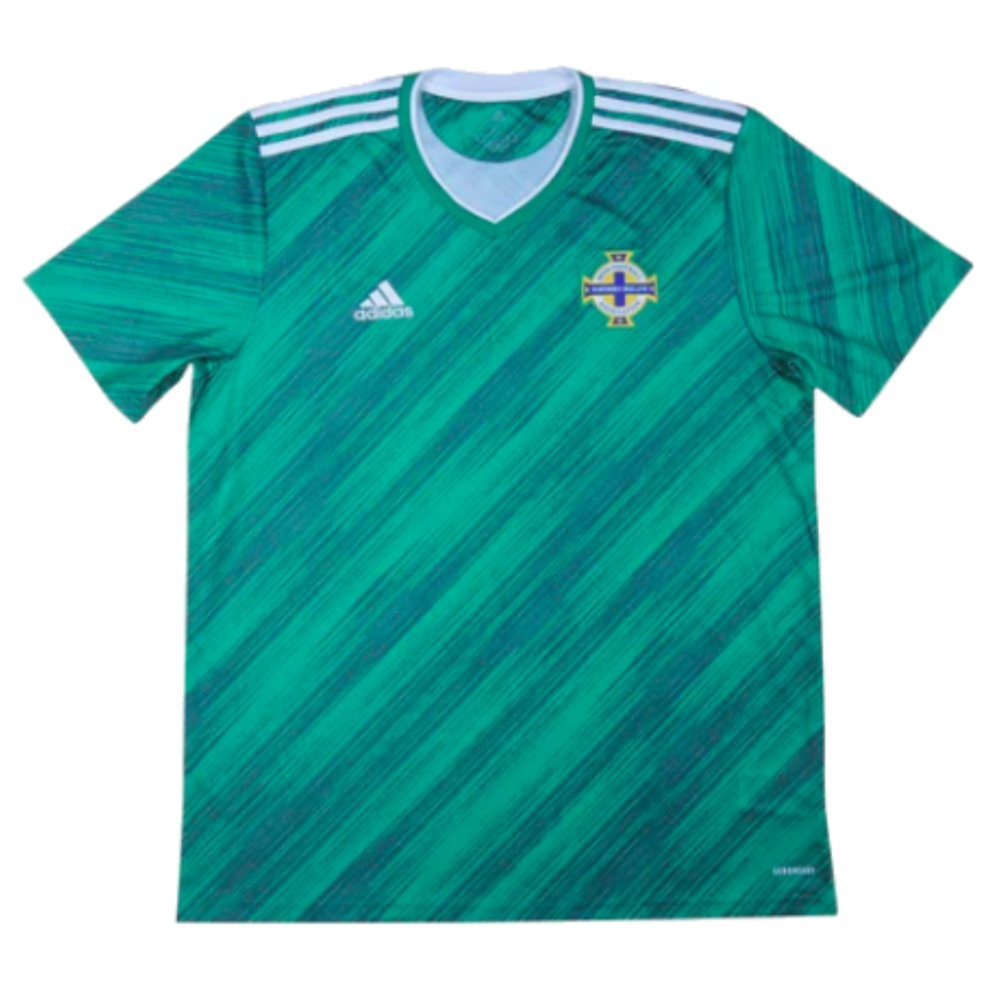 Northern Ireland 2020-2021 Home Shirt (L) (Mint) (Jones 14)