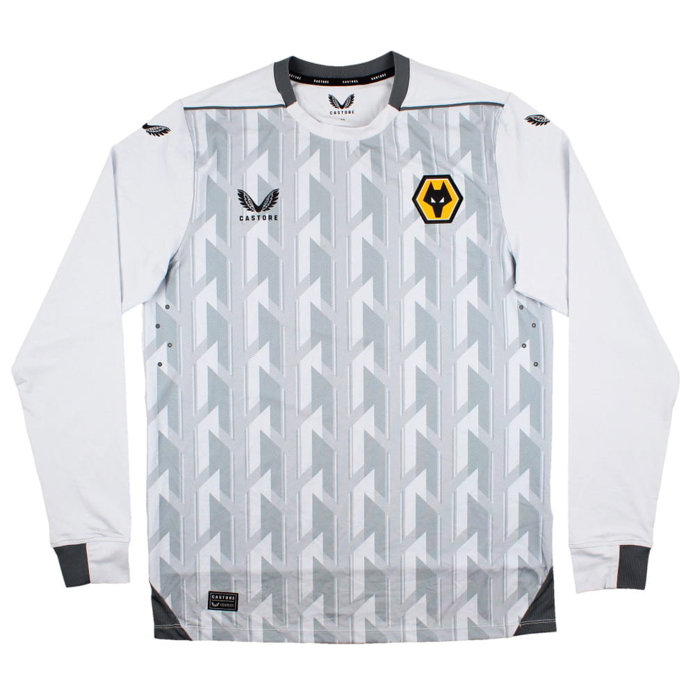 Wolves 2022-23 Pro Long Sleeve Third Shirt (Sponsorless) (XL) (Mint) (Jose Sa 1)