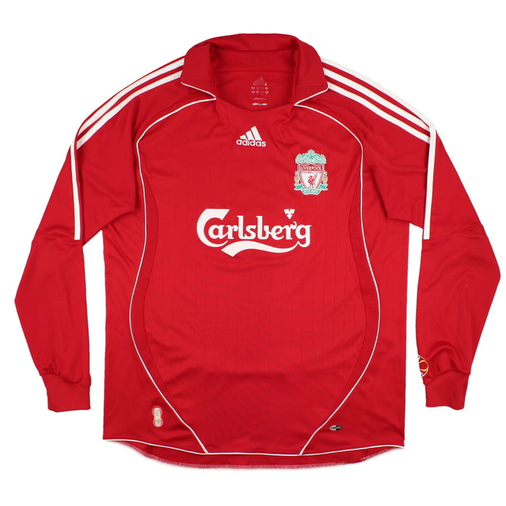 Liverpool 2006 08 Home Long Sleeve Shirt L Excellent vxoPlJ Uksoccershop