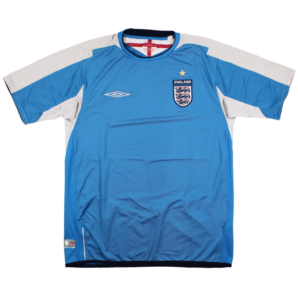 England 2004-06 Goalkeeper Shirt (L) (Excellent) (James 1)