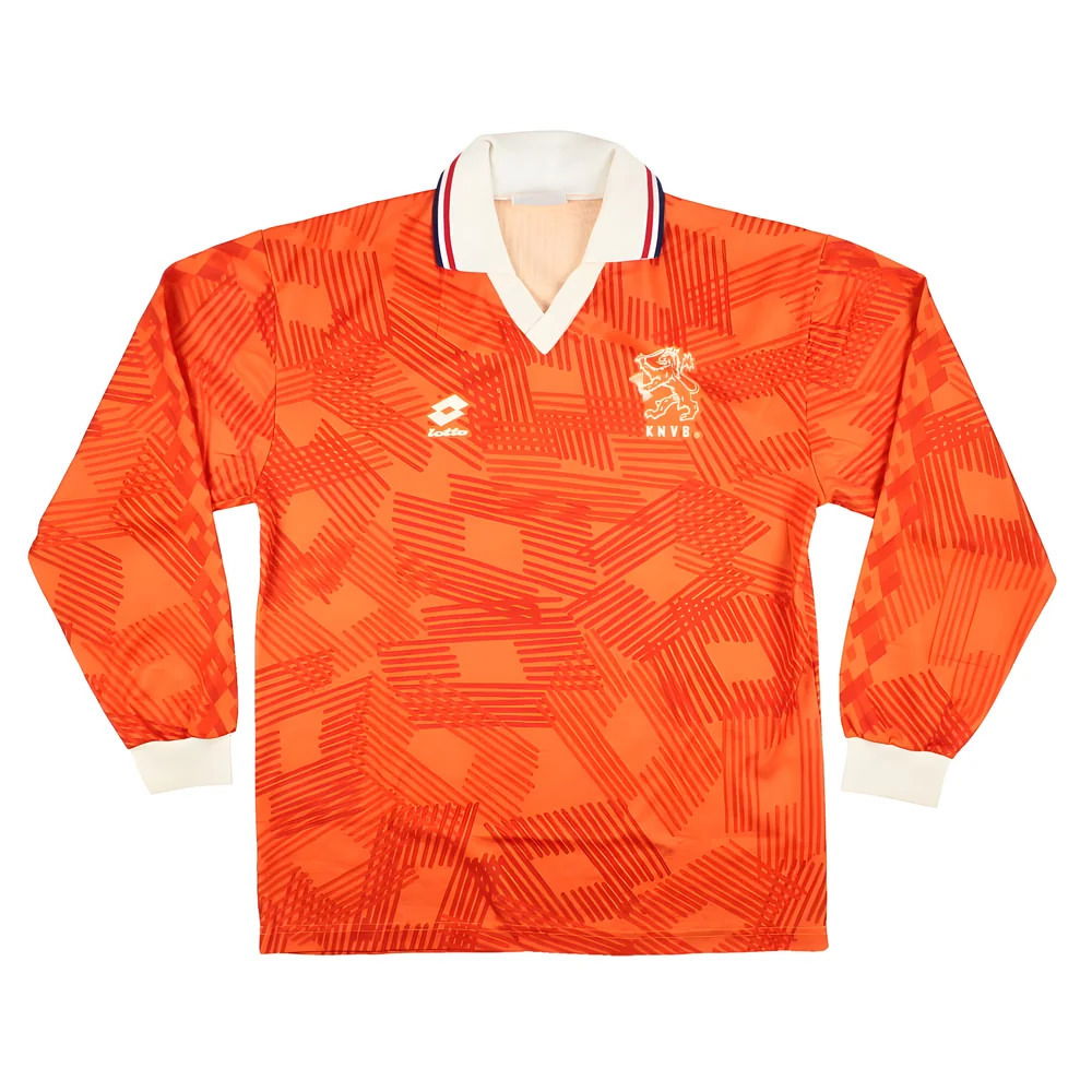 Holland 1992-94 Long Sleeve Home Shirt (#9) (L) (Excellent)