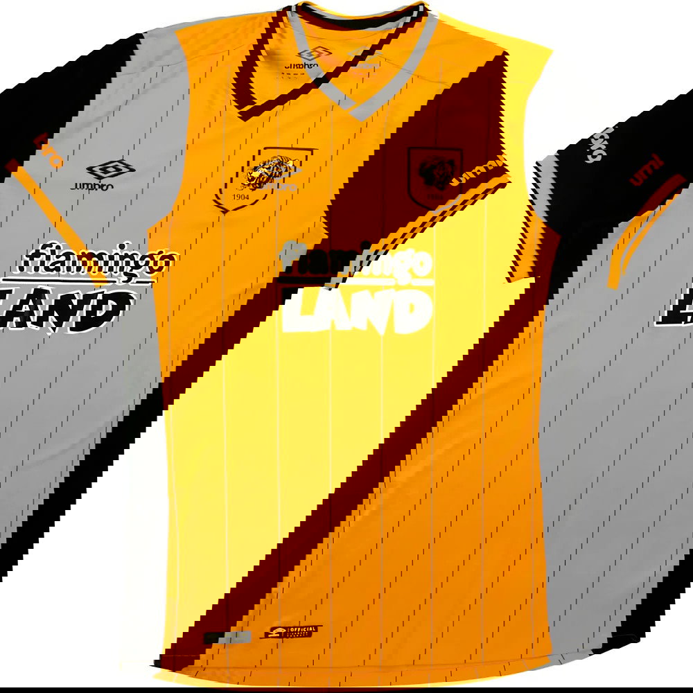 Hull City 2015-16 Home Shirt (2XL) (Excellent) (Dawson 21)