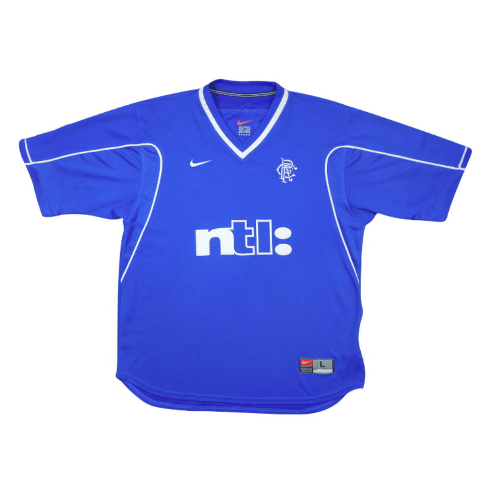 Rangers 1999-01 Home Shirt (XXL) (Good) (Moore 3)