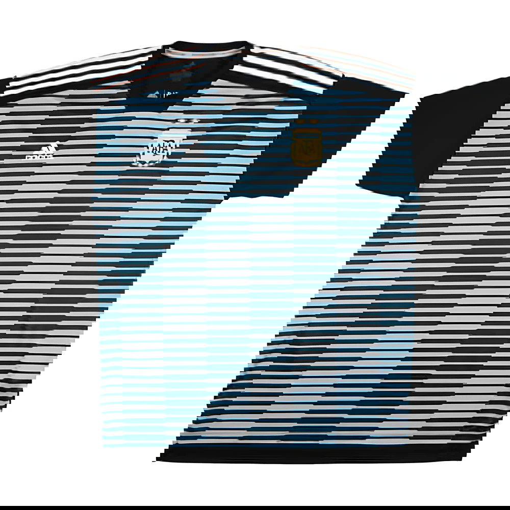 Argentina 2018-19 Adidas Pre-Match Shirt (XL) (Mint) (Lanzini 17)