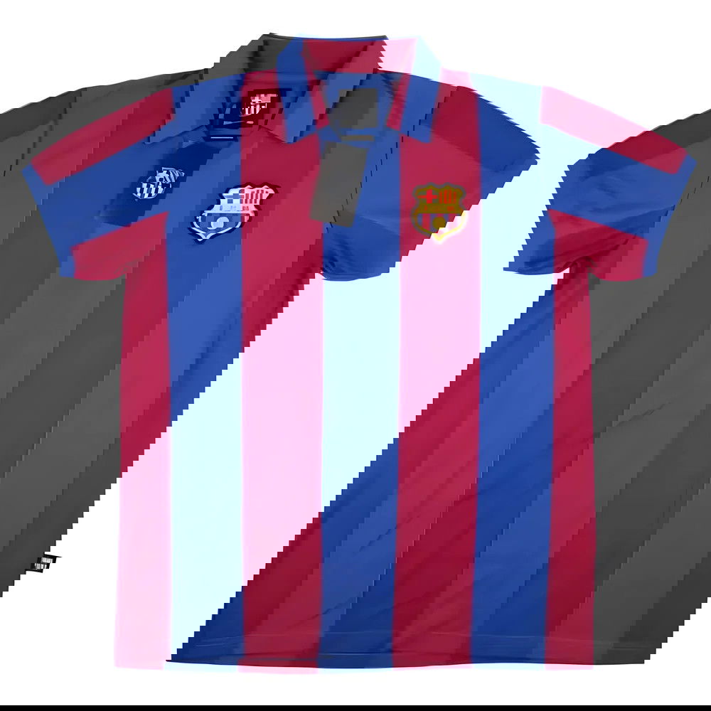 Barcelona 1982 Retro Home Shirt (XL) #30 (Excellent)