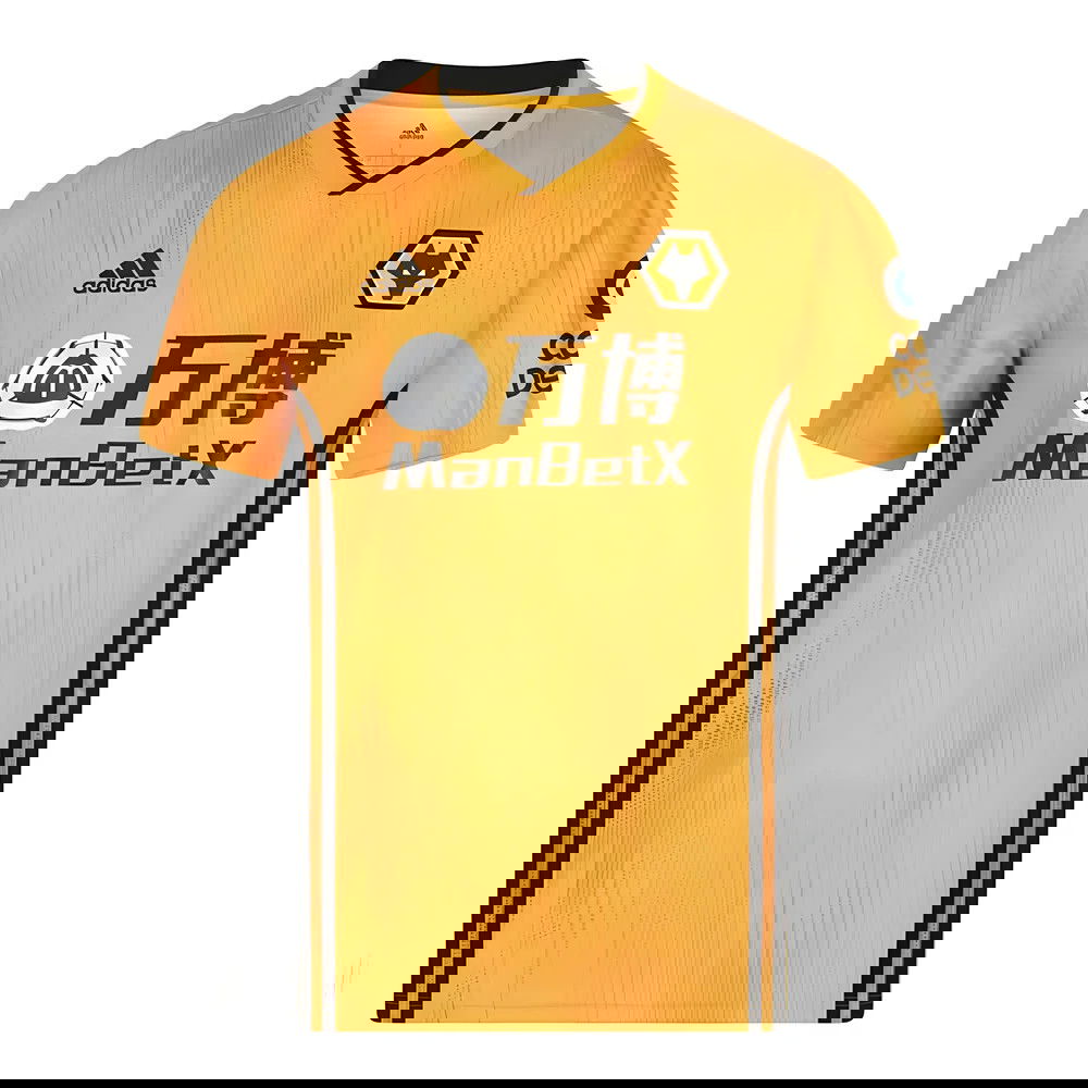 Wolverhampton 2019-20 Home Shirt (L) Adama #37 (Excellent)