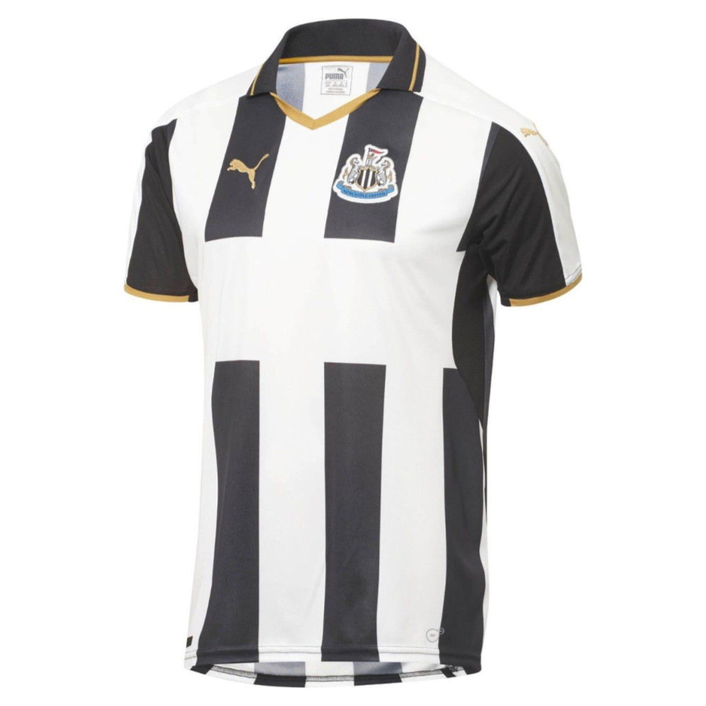 Newcastle United 2016-17 Sponsorless Home Shirt (M) (Excellent) (Sterry 42)