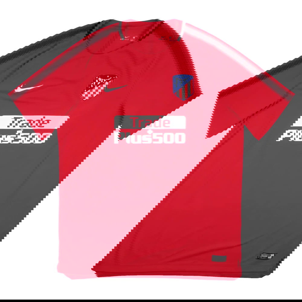 Atletico Madrid 2017-18 Nike Training Shirt (XL) (Diego Costa 18) (Mint)