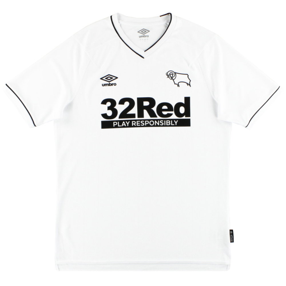 Derby County 2020-21 Home Shirt (L) (Excellent) (Bird 8)