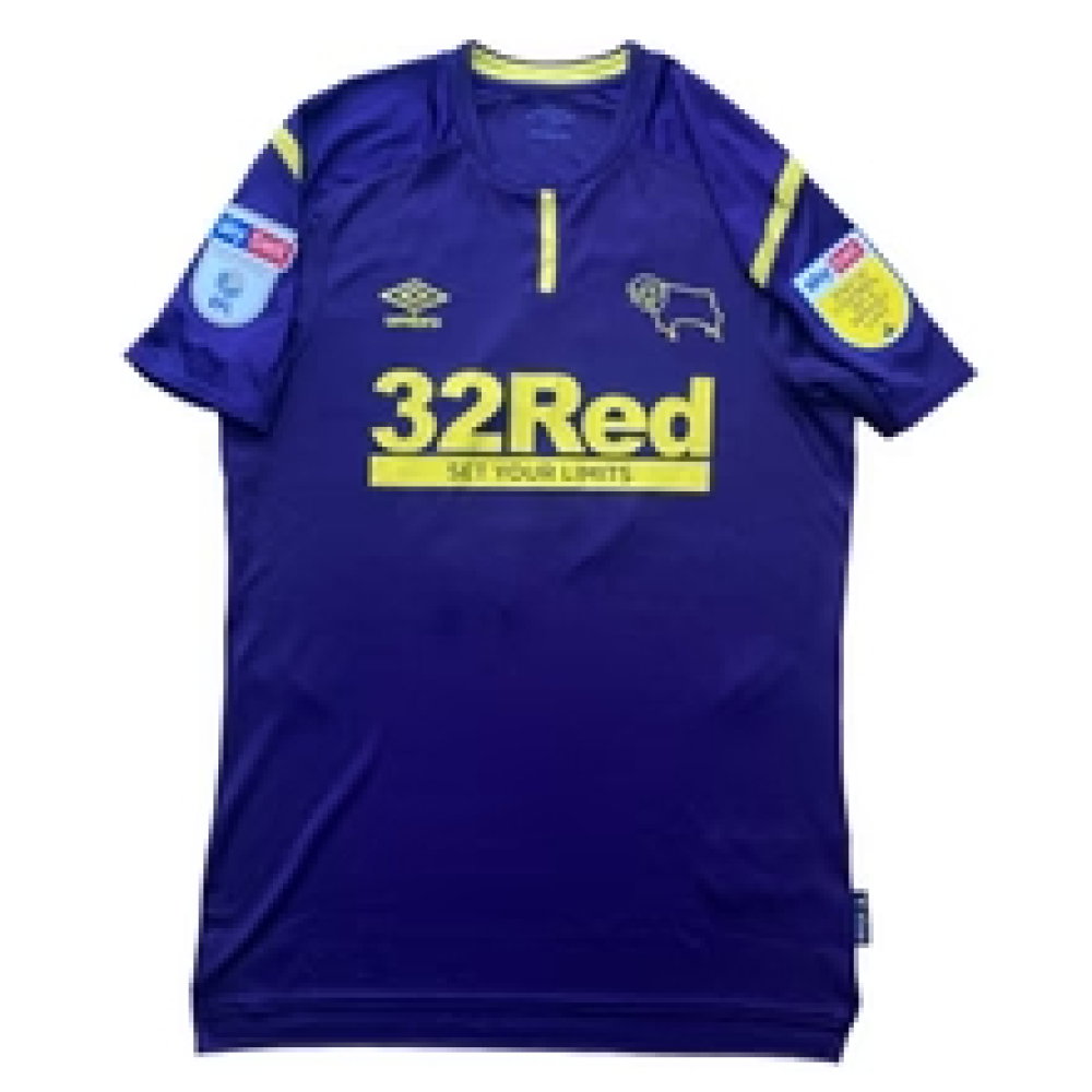 Derby County 2021-22 Third Shirt (L) (Excellent) (Wright 5)