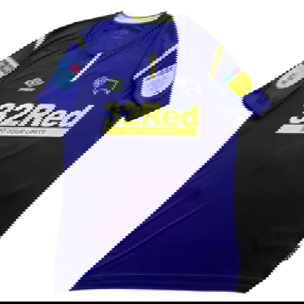 Derby County 2021-22 Third Shirt (L) (Excellent) (Wright 5)